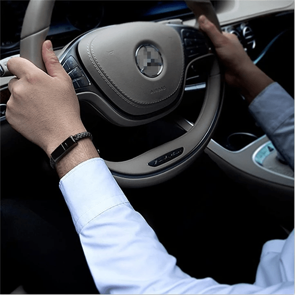 Leather Mini USB Bracelet Data Charging Cable - Mojo