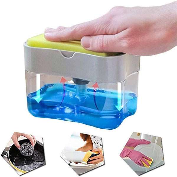 Double Layer Sponge Rack Soap Dispenser - Mojo