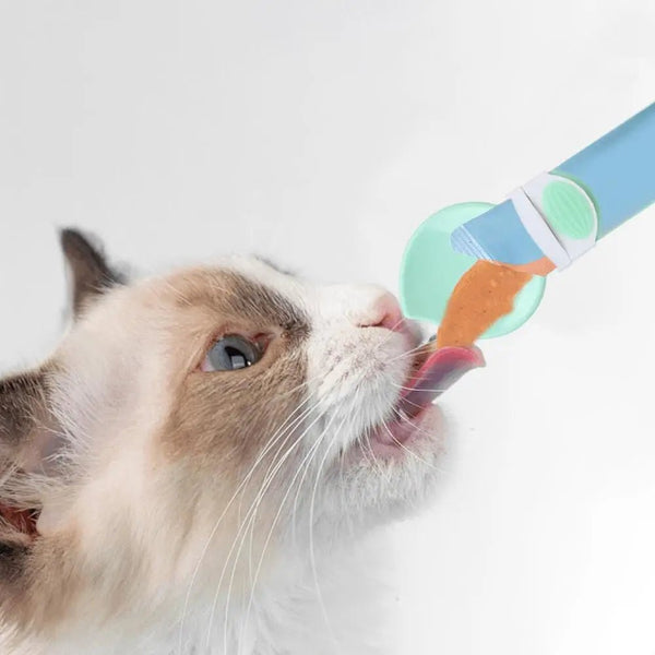 Silicone Pet Feeding Spoon for Dogs and Cats, Easy to Use, Mess Free, and Dishwasher Safe


