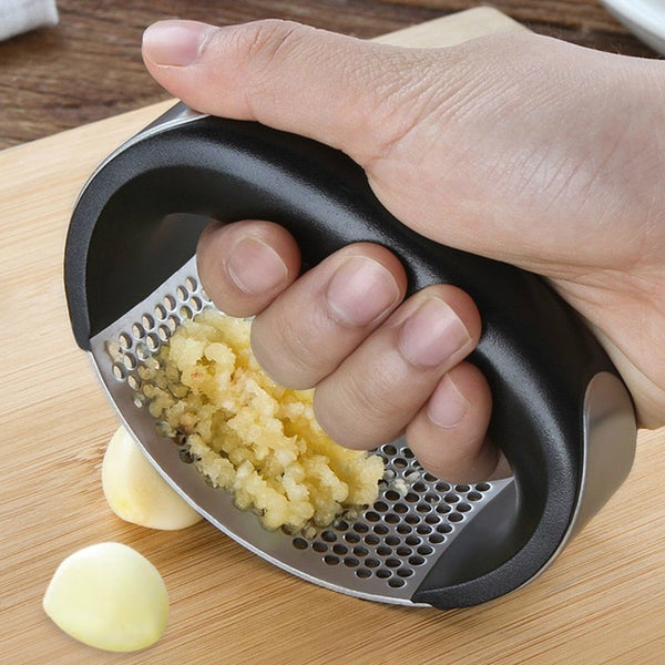 Stainless Steel Garlic Crusher - Mojo